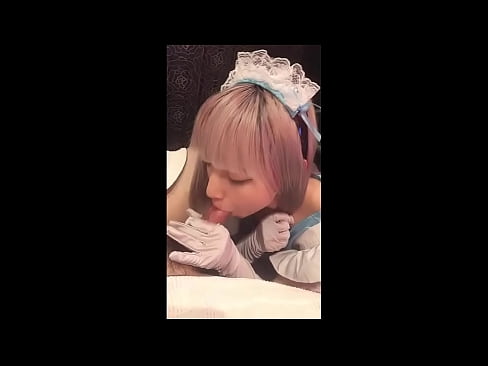 ❤️ Ídolo japonês [mayuka], roupa de empregada francesa, parte 1, broche e masturbação com loção ️❌ Porno real vídeo em nós ❌️❤